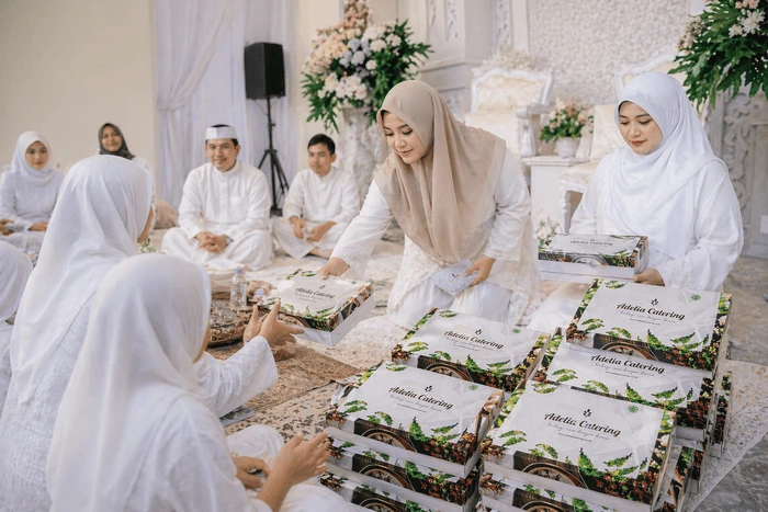 Nasi box Pengajian adelia catering bogor